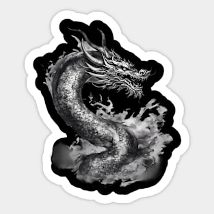 Dragon Drawing Sticker